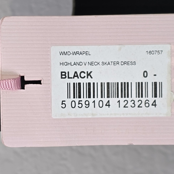 Ted Baker London Highland V Neck Skater Dress Sz 4 - Picture 12 of 13